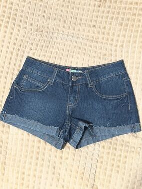 Dark Blue Denim Women’s Shorts